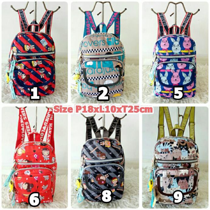 HJ05 Tas Ransel Mini Harajuku Lovers