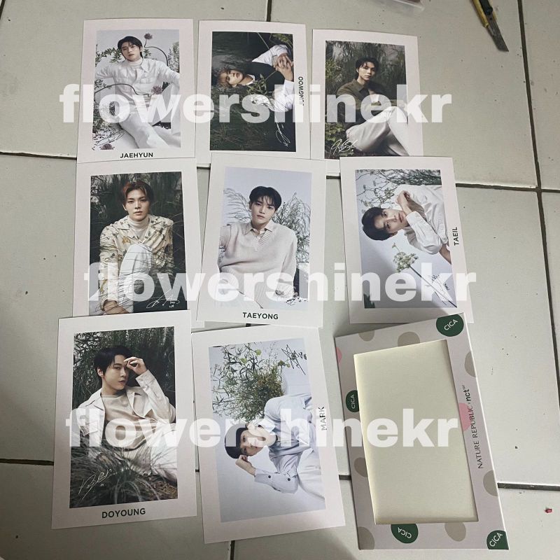 READY STOCK POSTCARD NCT 127 NATURE REPUBLIC CICA