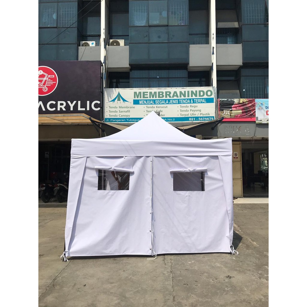 Tenda Lipat, Dinding Tenda 4sisi & Jendela