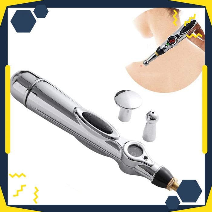 (ORIGINAL)Alat Akupuntur Meridian Massage Pen Terbaru Alat Pijat