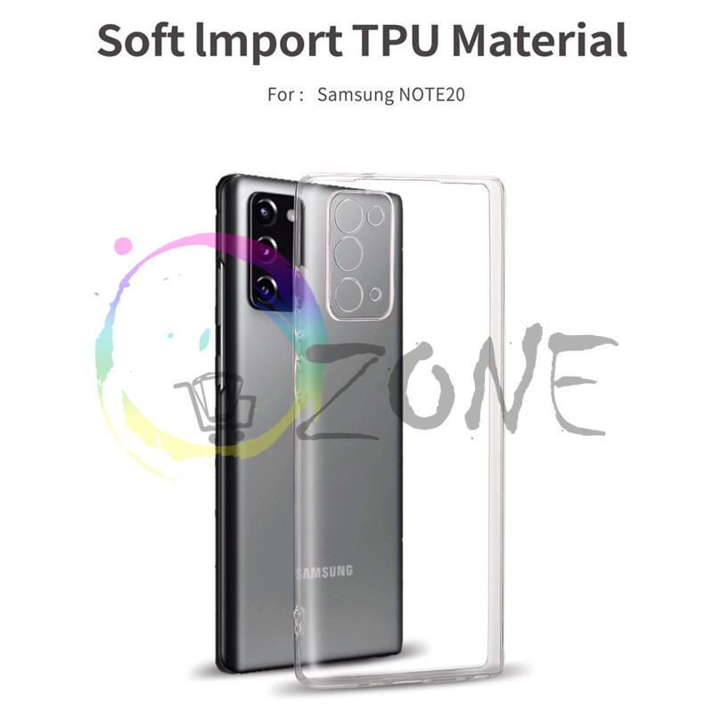 SOFTCASE TRANSPARAN SAMSUNG NOTE 20 PREMIUM CLEAR SOFT CASE