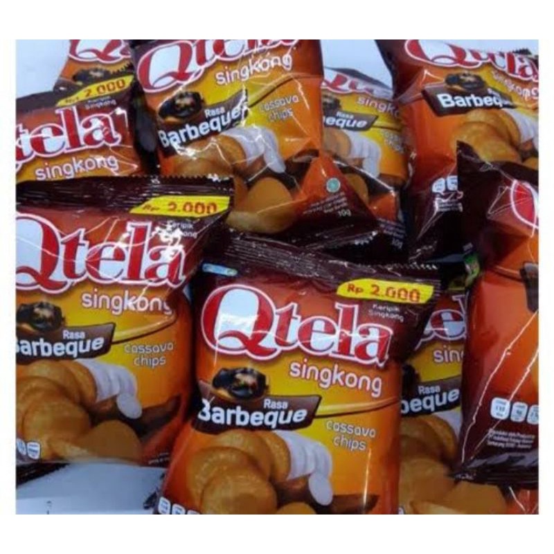 

Qtela Snack Renceng Keripik Singkong isi 10pcs