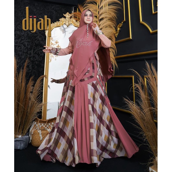 GAMIS SYARI MEWAH / DIJAH 458 ORI / GAMIS SYARI PREMIUM