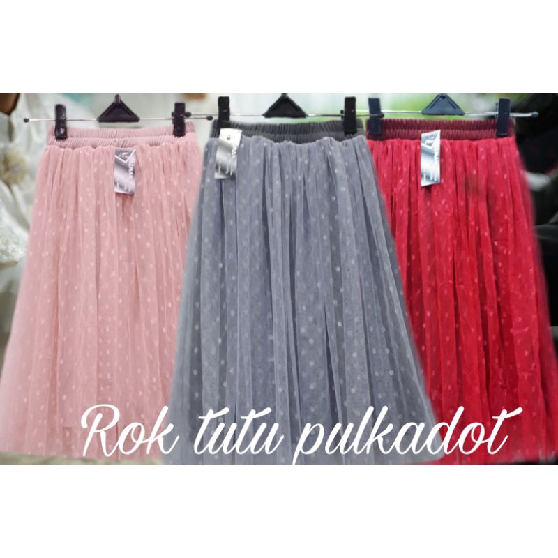 ROK TUTU ANAK MOTIF AIR MATA IBU-- ROK TUITU KIDS PEREMPUAN--ROK TUTU KIDS POLKADOT USIA 1-5 TAHUN