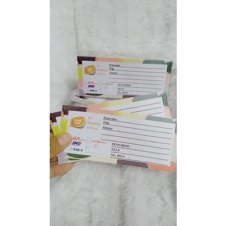 

Kertas Pengiriman Cantik 002
