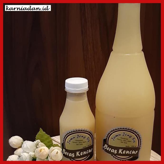 

lanoisidartdrink- jamu jengsis beras kencur 1000 ml -asliii-bngittt.