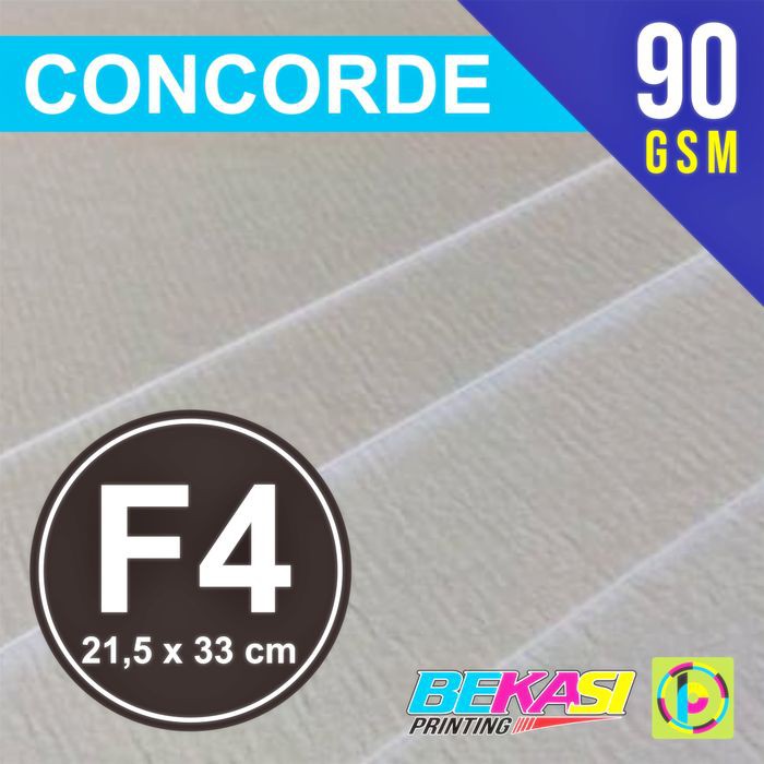 

Order Langsung Kertas Concorde 90 Gram F4 - Krem Terlaris