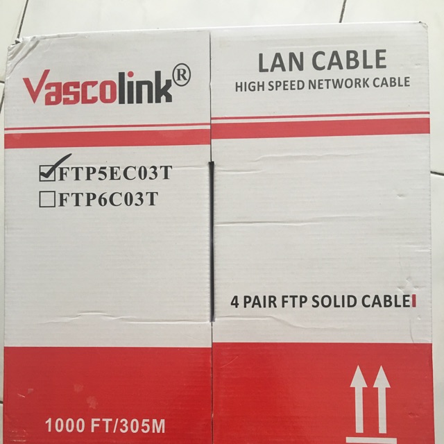 Kabel outdoor vascolink FTP cat5e