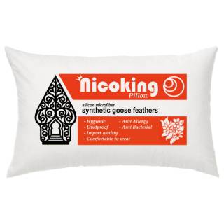 Bantal atau guling NICOKING PILLOW, bantal hotel premium bantal bulu