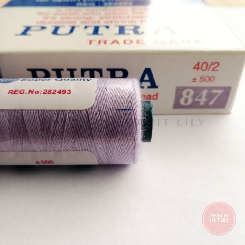 Benang Jahit - Ungu 847