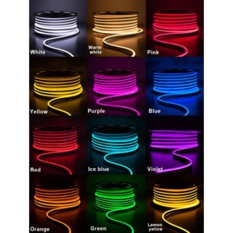 Lampu Led Selang Neon Flex 12 Volt 5 Meter Name Sign Lampu Neon Nama Toko