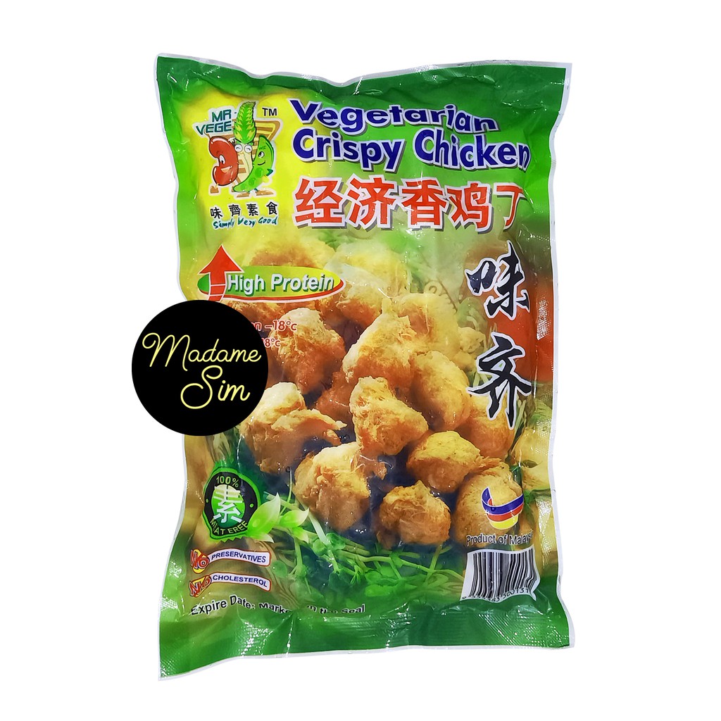 

CRISPY CHICKEN MR VEGE - VEGETARIAN (900 GR)