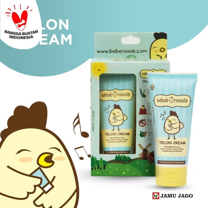 Ready Makassar! Bebe Roosie Telon Cream 60 Gr