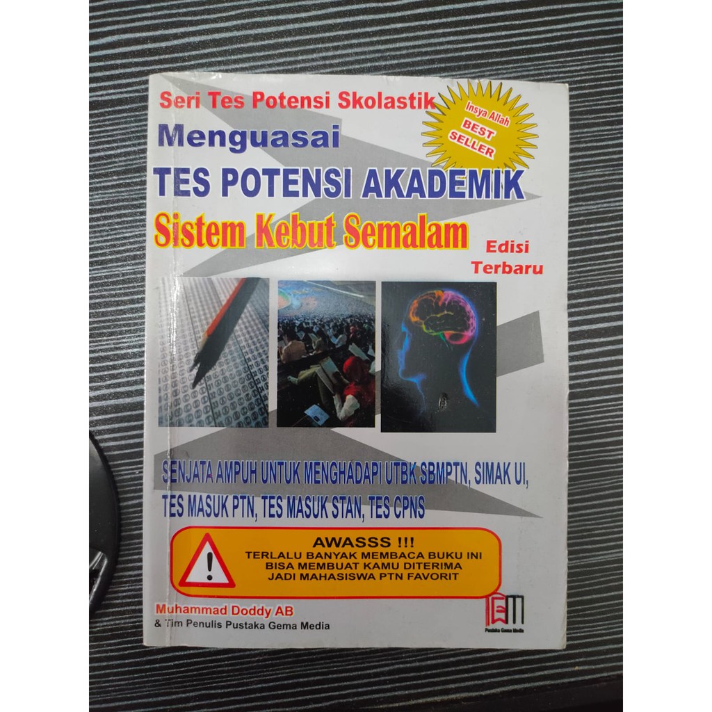 Preloved Buku SKS (Sistem Kebut Semalam) UTBK / SBMPTN Tes Potensi Akademik (TPA)
