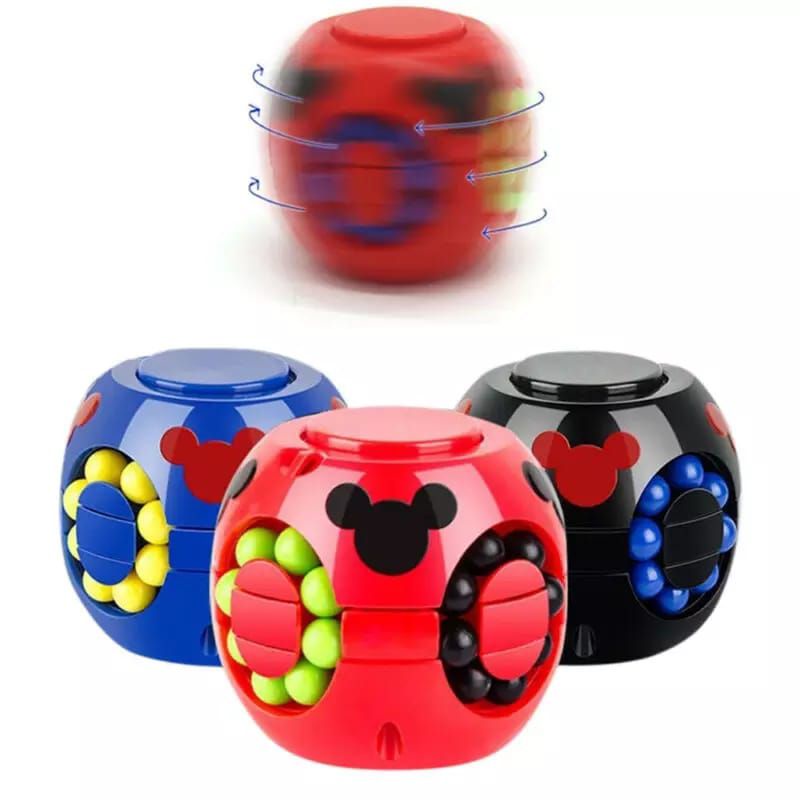 hokkiterus21 ⭐⭐⭐⭐⭐SPINNER RUBIK CUBE spiner rubic puzzle 3d gangsing anak R002