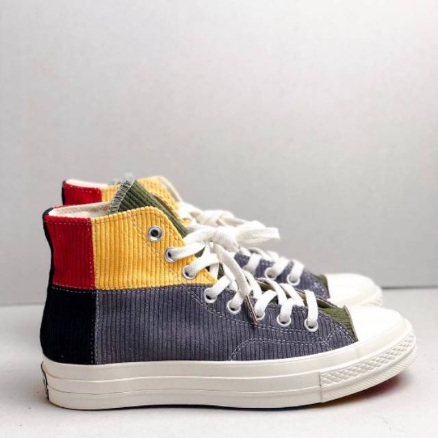 Sepatu pria dan wanita murah Converse All Star Chuck 70s High Offspring Facthwork