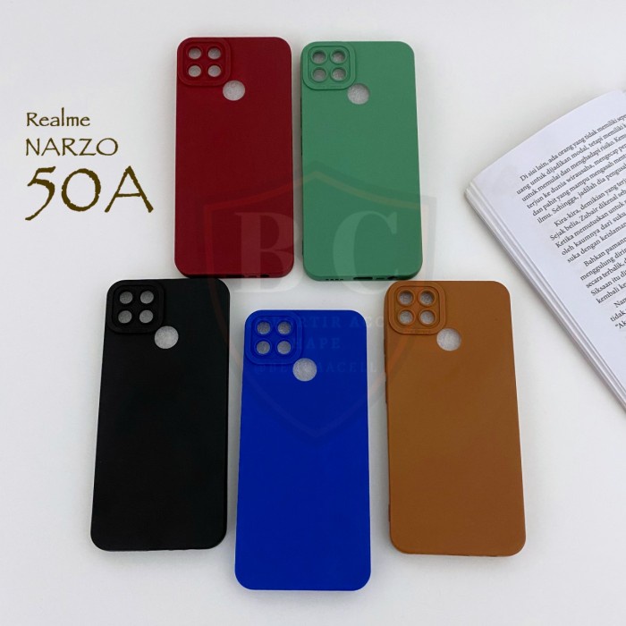 CASE REALME NARZO 50A - SOFTCASE PRO CAMERA REALME NARZO 50i NARZO 50A