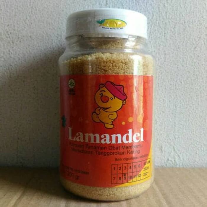 Lamandel BOTOL / Obat amandel radang tenggorokan