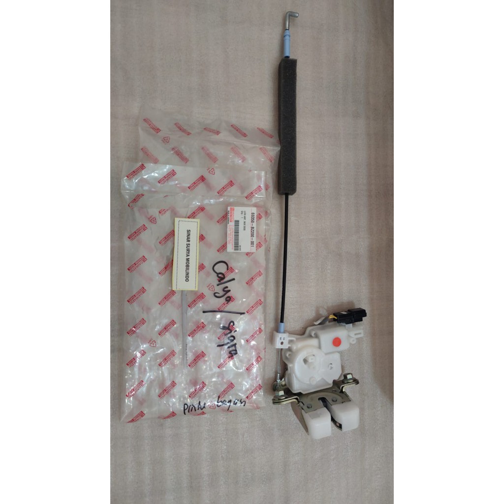 DOOR LOCK PINTU BELAKANG PINTU BAGASI CALYA SIGRA ORIGINAL