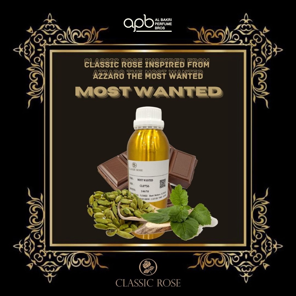 BIBIT PARFUM. BIBIT PARFUM AZZARO THE MOST WANTED. MOST WANTED. BIBIT PARFUM 1KG. CLASSIC ROSE.