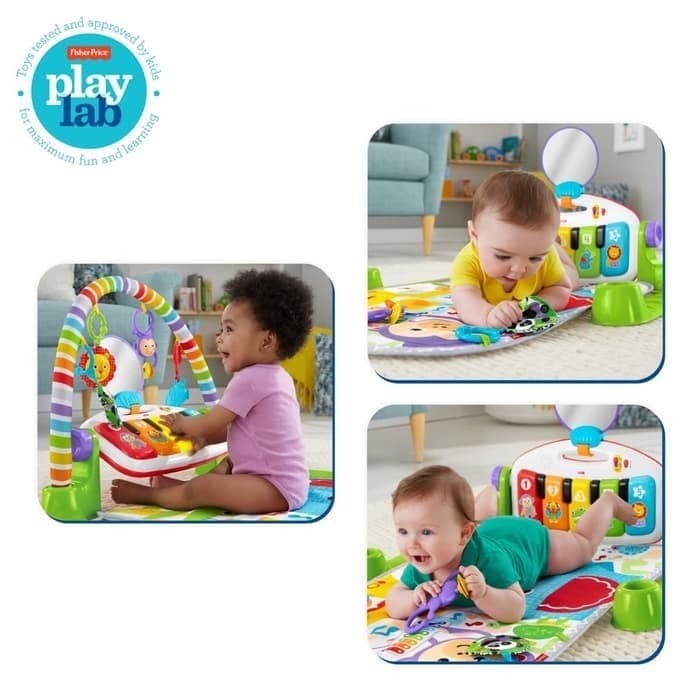 Fisher Price Deluxe Kick & Play Piano Gym (FGG45)