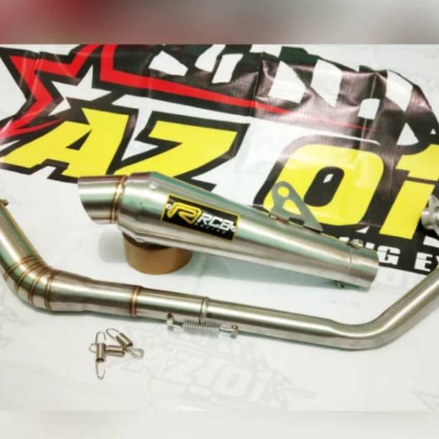 KNALPOT RCB CORNELO FOR MOTOR VIXION JUPITER MX SATRIA FU XABRE R15 V2 V3 SONIC DLL
