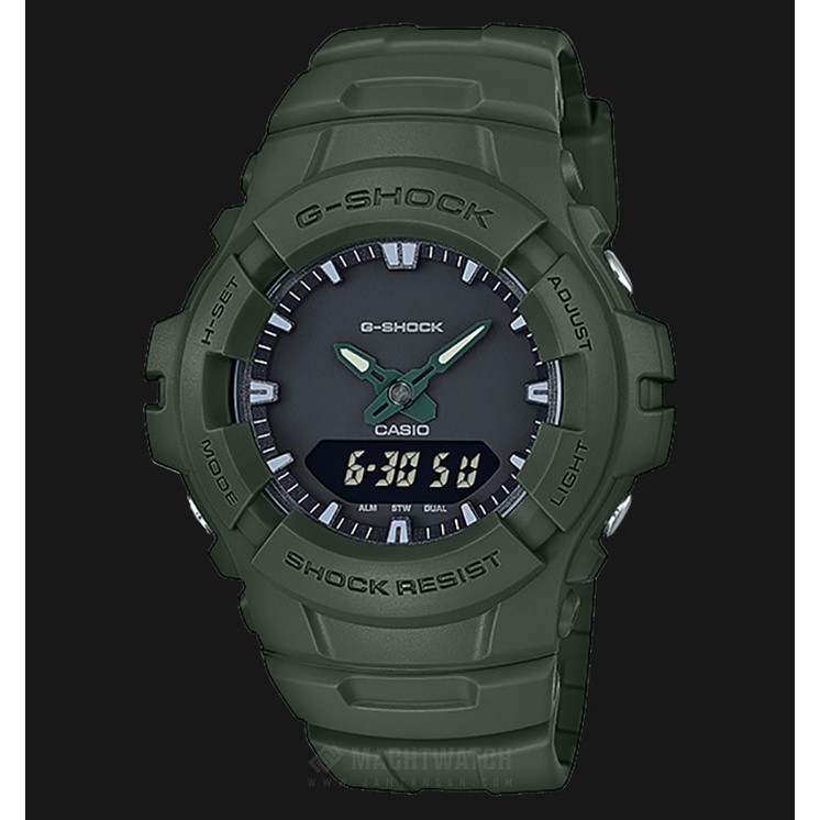 Jam tangan Pria Casio G-SHOCK G-100CU-3A Original garansi