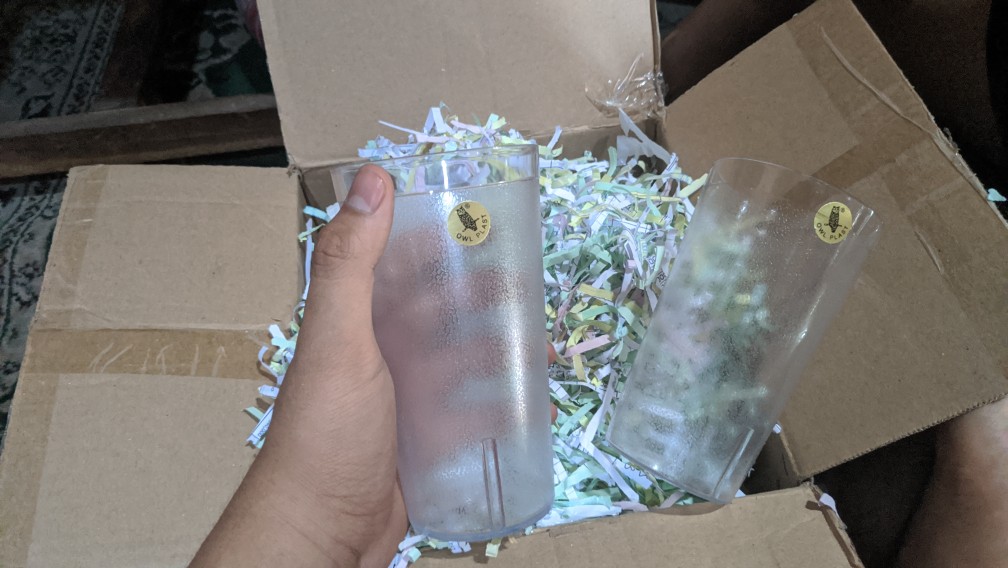 Owl Glass 500 Ml/ Gelas Plastik Owl 500 Ml/ Gelas Restoran Anti Pecah/ Gelas Anti Pecah