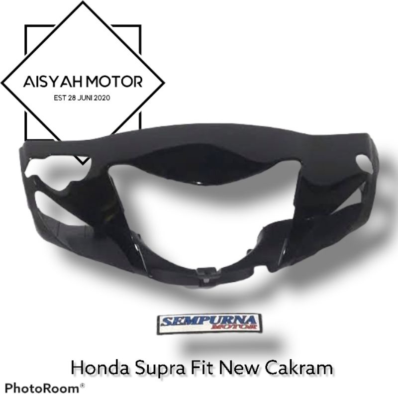 Bodi Halus Honda Supra Fit New Cakram Warna Hitam