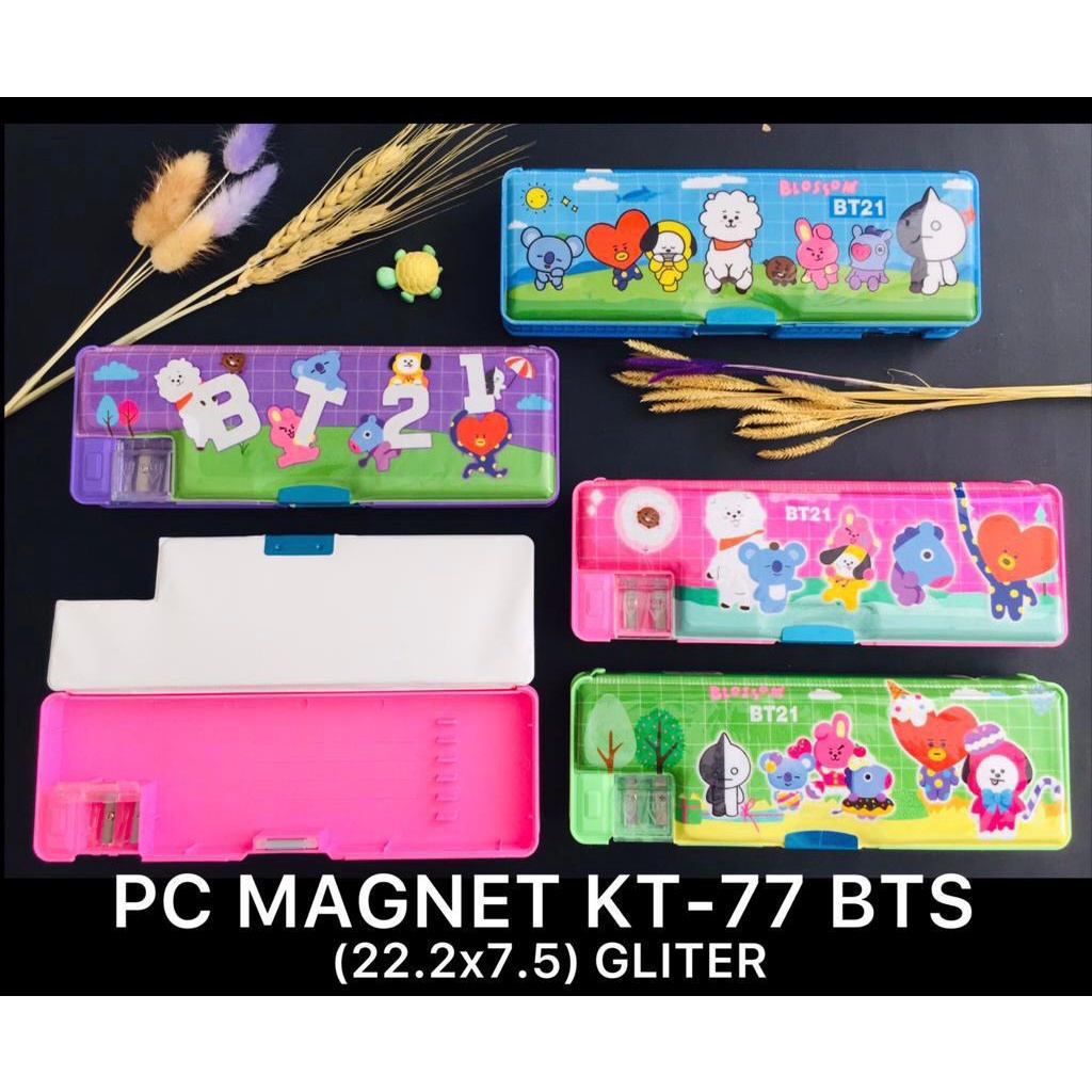 

AS888 - KOTAK PENSIL MAGNET KECIL DUA SISI DENGAN RAUTAN PENSIL KARAKTER KARTUN. MURAH KT-77