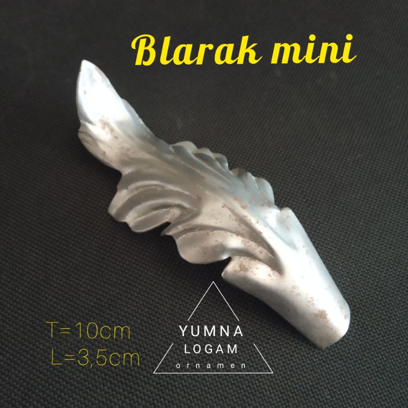 ORNAMEN /AKSESORIS PAGAR BESI BLARAK MINI