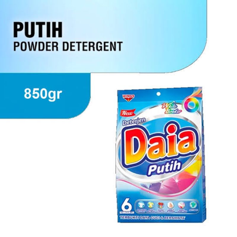 Daia Putih Deterjen Bubuk 800g