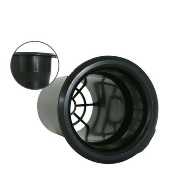 Lubang Angin Plastik untuk Salon Speaker Model Bulat Besar diameter 7,5cm tinggi 12cm