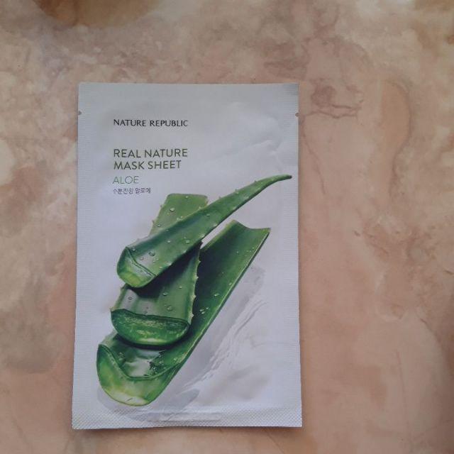 Nature Republic Real Mask Sheet Original Korea (Masker