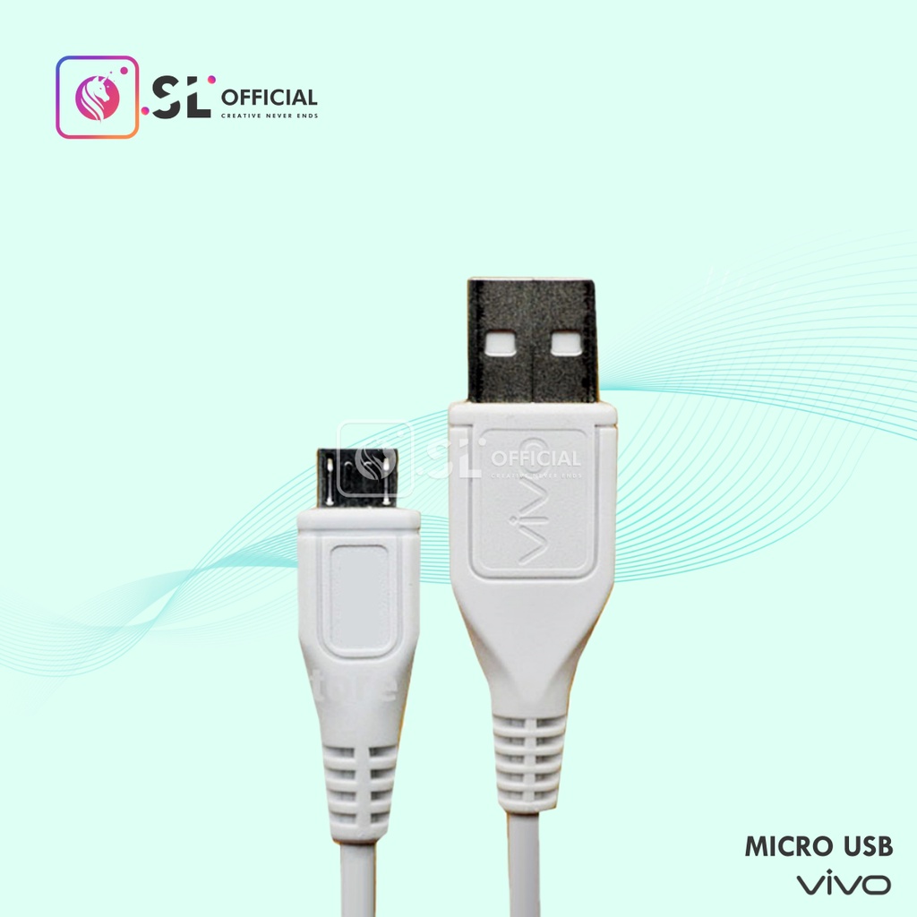 Kabel Data Vivo Fast Charging Original Type C &amp; Micro Usb