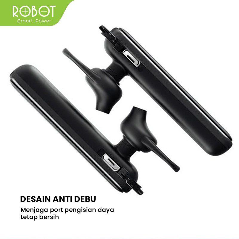 ORIGINAL Bluetooth Robot Talk 10 Headset Bluetooth 5.0 Earphone Waterproof IPX5 - Garansi 1 Tahun Suport Androit IOS Talk10