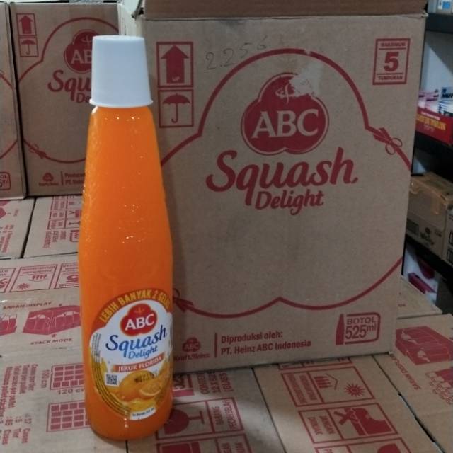 

Sirup ABC Squash Delight Jeruk Florida 525 ml