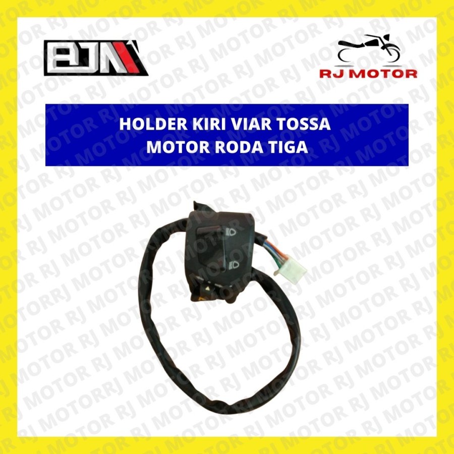 HOLDER KIRI VIAR TOSSA MOTOR RODA TIGA BJM KUALITAS BAGUS