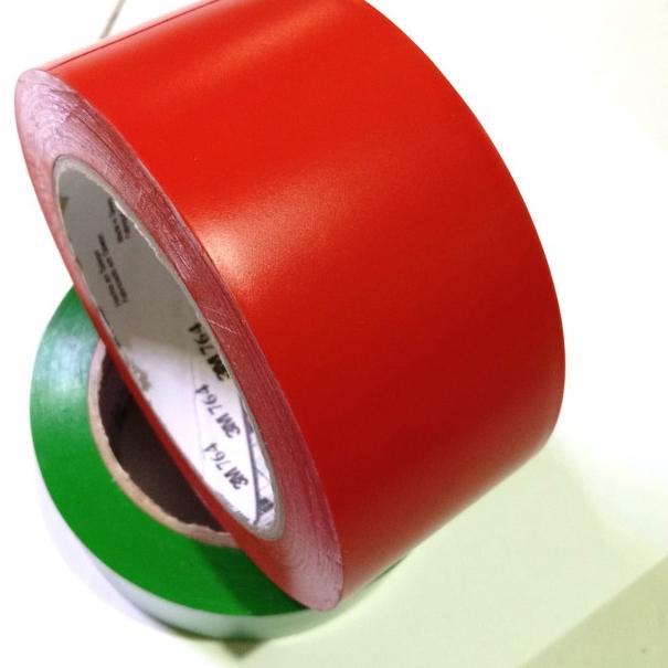 

❆ Lakban Lantai 3M 764 merah-Floor Marking Tape-Isolasi Lantai Vinyl 2" ►