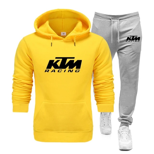 Set sweater Hoodie dan Celana Joger Panjang  II Setelan Celana Jogger &amp; Jumper Hoodie KTM RECING II ( Pria &amp; Wanita )