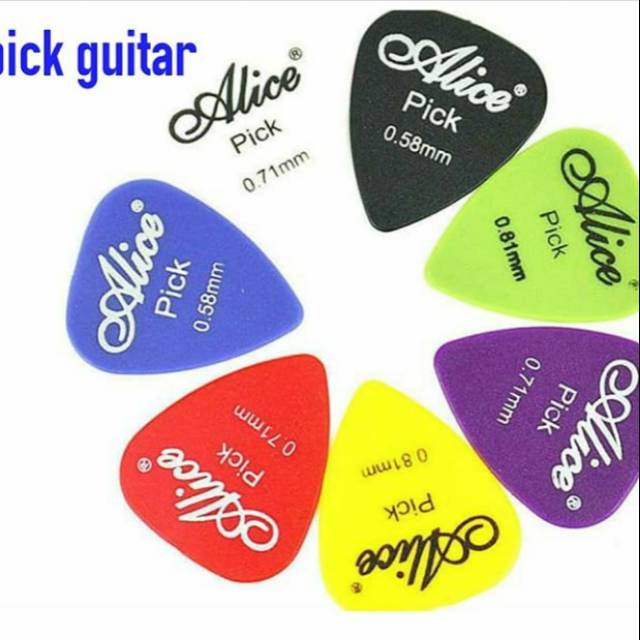 Pick Guitar jempol Akustik - Gitar Listrik / Bass