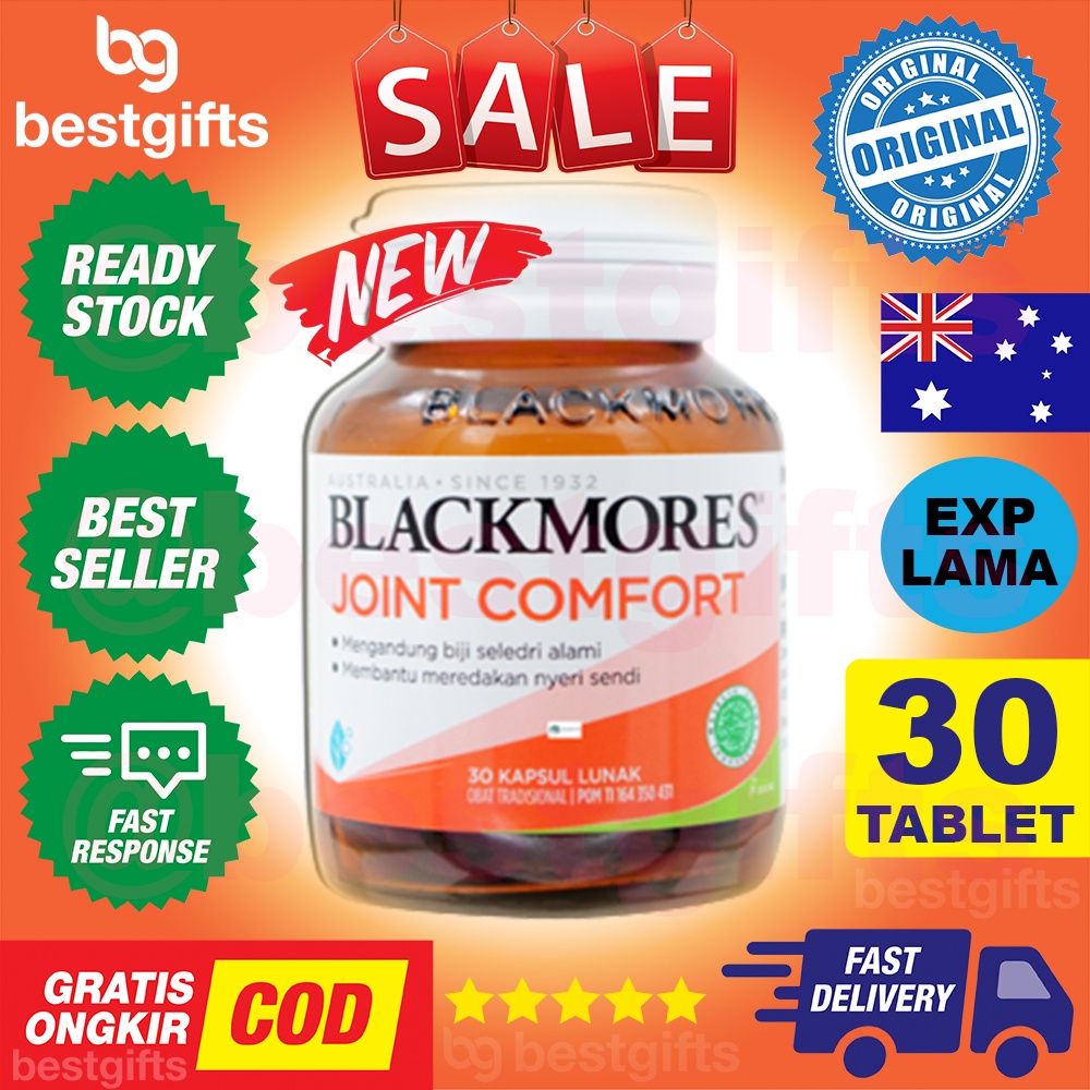 BLACKMORES CELERY 7000 MG KALBE VITAMIN JOINT PAIN RELIEF - 30 KAPSUL