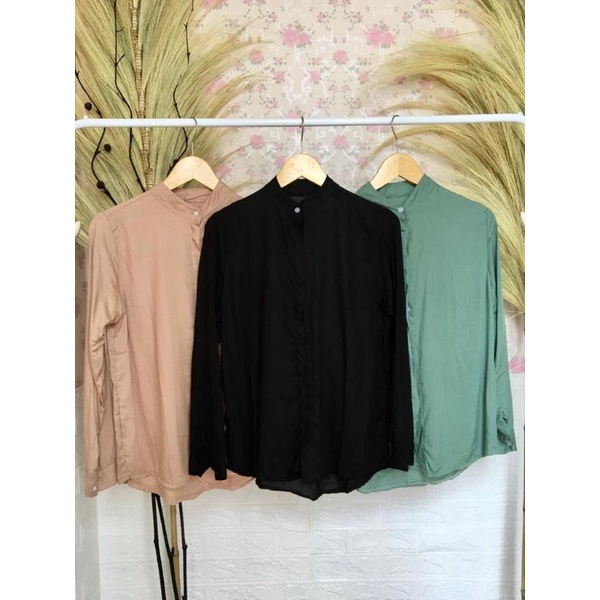 KEMEJA PAULA BASIC RAYON ADEM