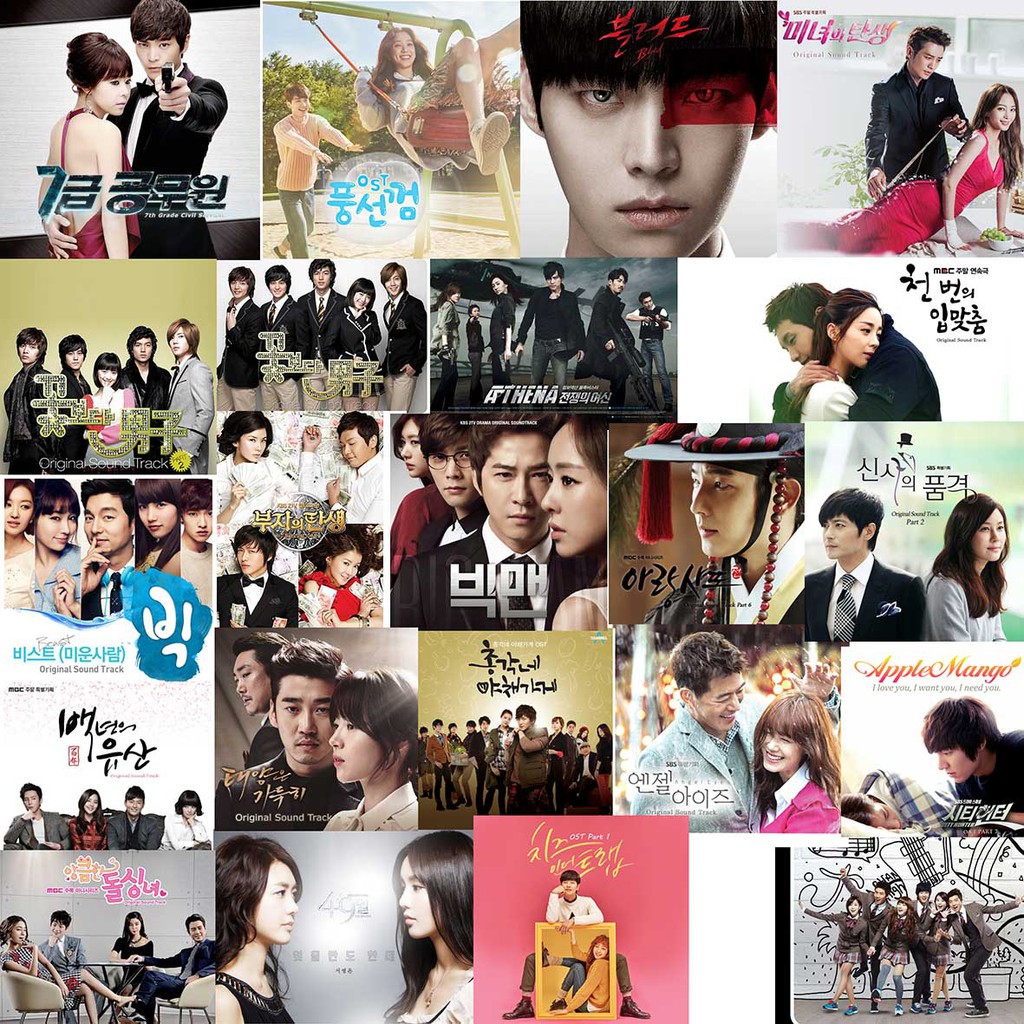Paket Puas DVD Koleksi MP3 Lagu Kpop Kumpulan OST Drama Korea Kdrama