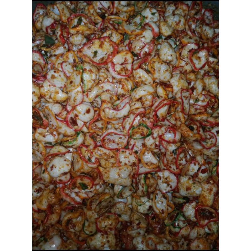 

kerupuk bantat seblak pedas daun jeruk 1000 gr