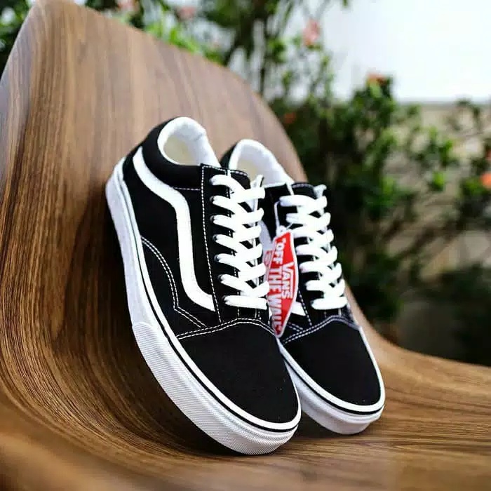 Sepatu Pria Old School OS Cacing Murah Sepatu Sneakers Pria Sekolah Kuliah Kerja Santai