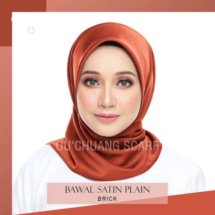 Cantik Hijab Satin, Hijab Polos, Hijab Import, Hijab Wanita, Hijab Segi Empat Diskon