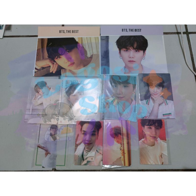 PHOTOCARD POSTCARD THE FACT CHINA PC MPC RAPLINE SUGA JHOPE RM MIN YOONGI JUNG HOSEOK KIM NAMJOON V 