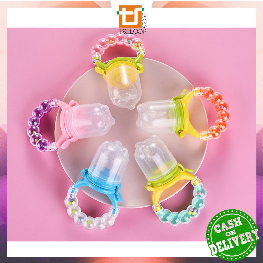 OFM-C44-45 Empeng Dot Buah Anak Bayi Baby Fruit Feeder Rattle Teether Kompeng Pacifier Gigitan Bayi-1
