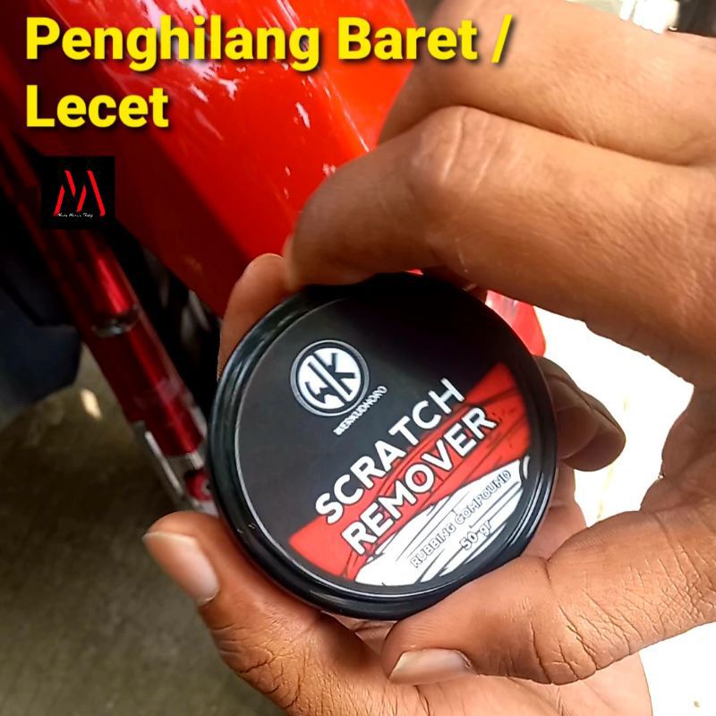 Rubbing coumpound penghilang baret anti baret mobil motor scructh remover WERKUDHORO